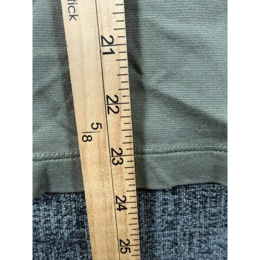 Banana Republic Luxe Touch Performance Polo Mens Large Olive Green Short Sleeve